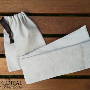 Coussin yeux graines de lin et lavande bio