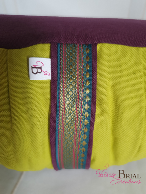 COUSSIN MEDITATION DEMI LUNE BALLE EPEAUTRE BIO
